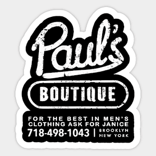 Beastie Boys Paul's Boutique Sticker